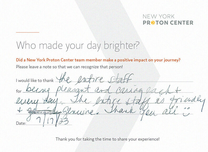 Patient Comment Sample 2 Photo