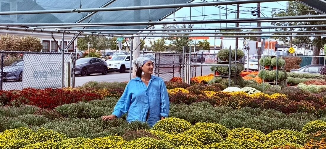 Haley DeSetta at Garden Center