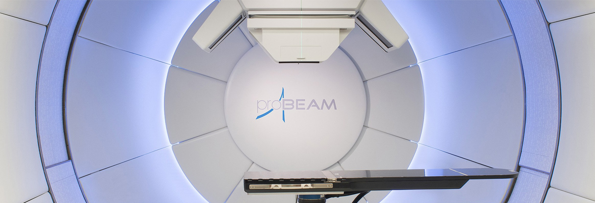 Proton therapy treatment room gantry
