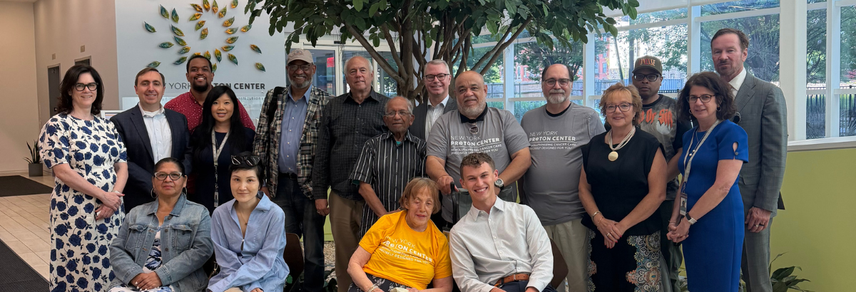 June 15, 2026 - Patient Alumni Network pose for photo in the NYPC Lobby.